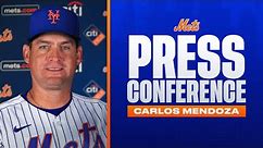 LIVE: Carlos Mendoza Introduced as Mets Manager