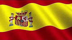 Spain Flag Waving | Spanish Flag Waving | Spain Flag Screen