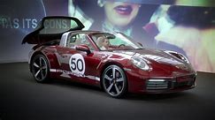 The new Porsche 911 Targa 4S Heritage Design Edition