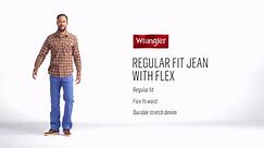 Wrangler Big & Tall Men's Flex Fit Waist 4 Pocket Stretch Jean