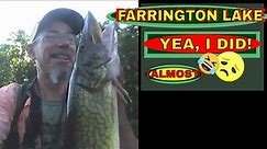Fishing Farrington Lake, N.J. #fishing #fishingnj #farrington #fyp