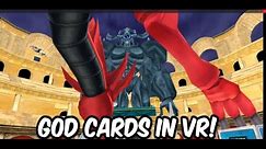 God Card Battle Royal in Yu-gi-oh VR!! Slifer the Sky Dragon Vs Obelisk the Tormentor!
