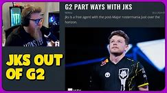 fl0m Reacts to JKS finally released from G2