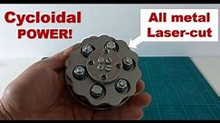 DIY Cycloidal Laser-Cut All-Metal Robotic Actuator: Durable!