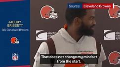 Browns QB Brissett 'excited' to replace Watson