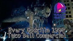 Taco Bell Every Godzilla 1998 Commercial