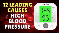 The 12 Leading Causes of High Blood Pressure (Hypertension)