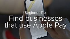 How to find businesses that take Apple Pay