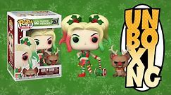 Funko POP! DC Holiday - Harley Quinn with Helper | Unboxing & Silent Review