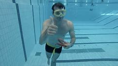 How to do a 50 meter underwater swim (Olympic pool dynamic apnea)