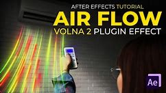 AIR FLOW animation effect | After effects Tutorial | Volna 2