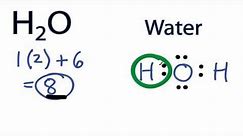 Water Lewis Structure - How to Draw the Lewis Structure for Water