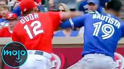 Top 10 Craziest Baseball Fights Ever  | Articles on WatchMojo.com