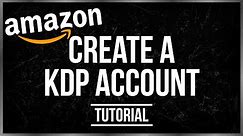 Publish My Book On Amazon | Create KDP Account