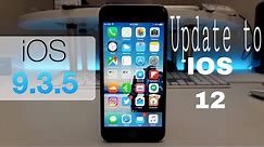 2019 new way to update iOS 9.3.5 to iOS 12