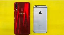 iPhone 6 vs Samsung Galaxy A20s