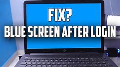 How To Fix Blue Screen When Click On Sign in Button in Windows 10
