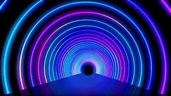 4K Abstract VJ Motion Background || Neon Light Tunnel Free VJ Loops || 4K VJ Loops 2020