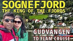 Gudvangen to Flam Fjord cruise | Sognefjord- Nærøyfjord | UNESCO World Heritage area | Norway 4K🇳🇴