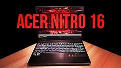 Acer Nitro 16 Unboxing Review Cutdown! RTX 4070 10+ Game Benchmarks, Display, Fan Noise, Thermals!