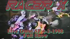 Racer X - Live Omni Theatre 4.2.88 HQ Stereo - Full Show Remastered