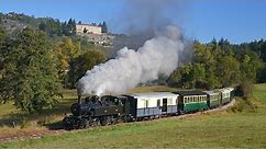 Train de l'Ardèche - Chemin de fer du Vivarais - Mastrou - Mallet 414 - 17 octobre 2021