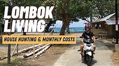 Cost of living in Lombok Indonesia🇮🇩 & how to find your place to stay in Lombok🏠🌴