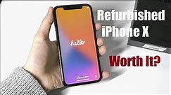 Refurbished iPhone X in 2022 - Unboxing First Impressions - "Like New" Condition? [Hekka]