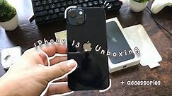 iPhone 13 Midnight (128 GB) Unboxing & Accessories