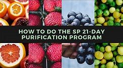 How to do the Standard Process 21-Day Purification Program with Dr. LeMay