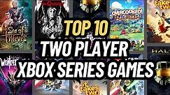 TOP 10 BEST TWO PLAYER XBOX SERIES X AND S GAMES