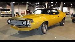 1971 American Motors AMC Javelin AMX 401 in Mustard Yellow Paint on My Car Story with Lou Costabile