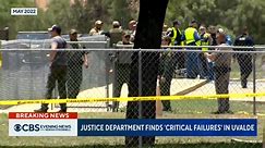 Justice Department finds 'critical failures' in Uvalde