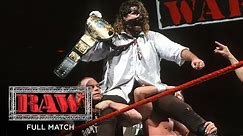 FULL MATCH - The Rock vs. Mankind – WWE Championship Match: Raw, Jan. 4, 1999