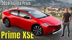 2024 Toyota Prius Prime XSE in Supersonic Red