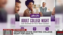 Jefferson State hosting college night for adults