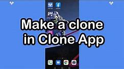 How to make a clone app in Clone App | Clone App usage tutorial