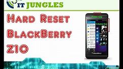 How to Hard Reset BlackBerry Z10 (4 Ways)