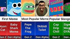 Gen Z Memes VS Gen Alpha Memes