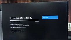 Haier Smart Google TV : How to Download and Install Software Update - Install New Firmware