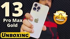 Apple iPhone 13 Pro Max Gold Unboxing and Indepth Review
