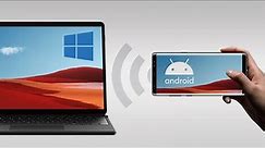 Screen Mirror Android To Laptop with Windows ( Phone and Tablet )