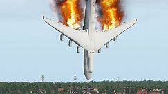 World's Biggest Plane (An-225) Crashes Immediately After Take Off | XPlane 11