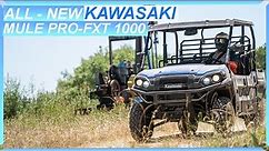 First Look At The New 2024 Kawasaki Mule Pro-FXT 1000
