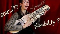 The cheapest Nyckelharpa... sounds HOW ?