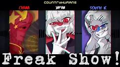 "Freak Show" Countryhumans Meme (China, Japan, South Korea).