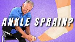 Ankle Sprain? Is it BROKE? How to Tell & What to Do. How to Wrap.