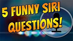 5 Insanely Funny Questions To Ask Siri! | Funniest Siri Questions & Tricks!