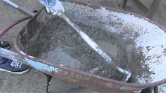 How to Mix Concrete by Hand