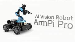Hiwonder ArmPi Pro Raspberry Pi ROS Robotic Arm Developer Kit with 4WD Chassis Open Source Robot Car